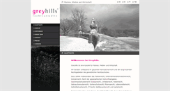 Desktop Screenshot of greyhills.eu