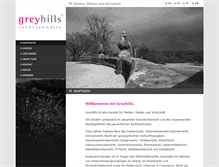 Tablet Screenshot of greyhills.eu